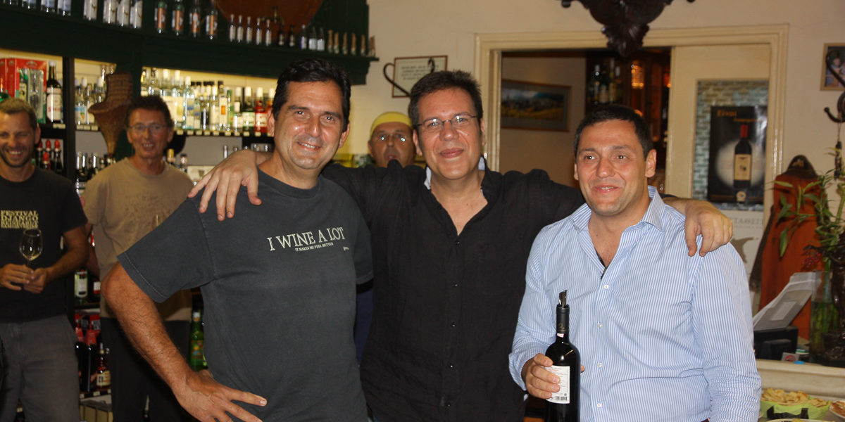 Kritsinis Kava 2012 07 10 0066 Στην κάβα με Γιώργο Φλούδα 2012 07 0066